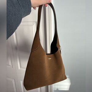 Coach Suede Brooklyn 28 Shoulder Bag